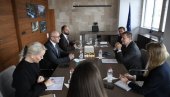 ZAJEDNICA SRPSKIH OPŠTINA PRIORITET: Rakić i Radojević sa šefom Kancelarije EU