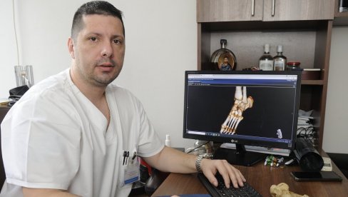 PRELOM MALIH KOSTIJU VELIKI PROBLEM: Doktor Želimir Jovanović, ortoped, o povredama stopala koje zahtevaju preciznu dijagnostiku