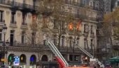 ВАТРЕНУ СТИХИЈУ ГАСИ 46 ВАТРОГАСНИХ ЕКИПА: Због пожара евакуисни грађани и затворена станица метроа у центру Париза