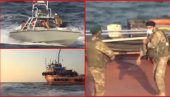 IRANCI OBJAVILI SNIMAK OPERACIJE: Gardisti upali na tanker krcat gorivom, cela posada uhapšena (VIDEO)
