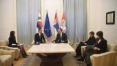OPROŠTAJNA POSETA: Vučić primio ambasadora Republike Koreje