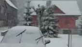 ZAVEJANA ZAPADNA SRBIJA: Sneg u Kosjeriću do 30 centimetara
