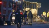 SVEDOČENJE PREŽIVELIH IZ IZGORELOG AUTOBUSA: Čula se eksplozija, autobus buknuo (VIDEO)