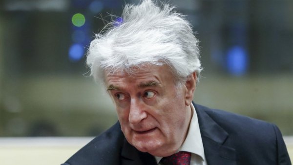 THE BRITISH DO NOT GIVE HIM A DOCTOR: Radovan Karadzic in a British prison almost excommunicated from civilization, he has been waiting for ophthalmologists' examinations for five months