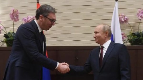 VUCIC EXPRESSES SPECIAL WISH TO PUTIN: We are still expecting you in the Temple of Saint Sava