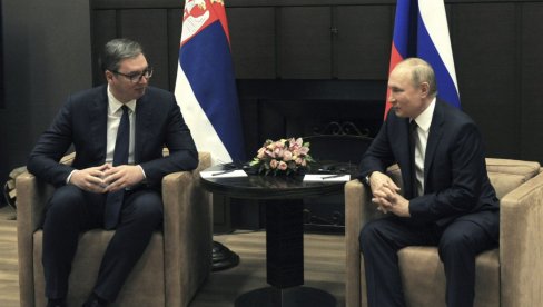 OGLASIO SE VUČIĆ NAKON SASTANKA: Verujem da ćemo imati nove sporazume, odnosi Srbije i Rusije su na najvišem nivou