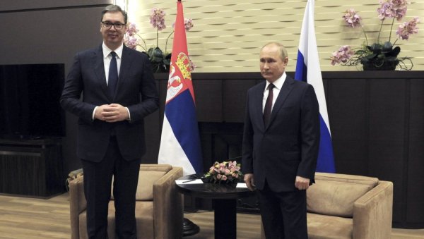 RUSSIAN MEDIA BURNS ABOUT VUCIC'S VISIT: We are witnessing a historic shift, the door is opening to those who knock