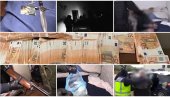 SPEKTAKULARNA AKCIJA POLICIJE: Uhapšeno 14 huligana, pronađeni oružje i droga, prisiljavali žene na prostituciju (VIDEO)