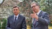 VUČIĆ DANAS U SLOVENIJI: Tokom posete sastaće se sa Pahorom