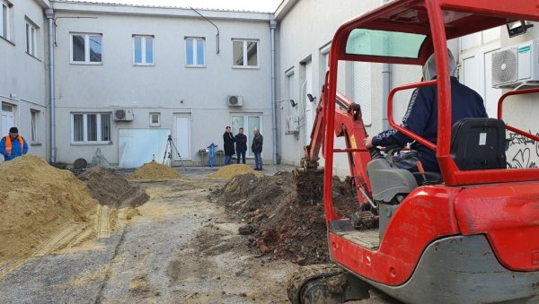 FOR THE BATTLE OF KOLUBAR AND THE MURAL: The construction of a memorial house is underway in Mionica