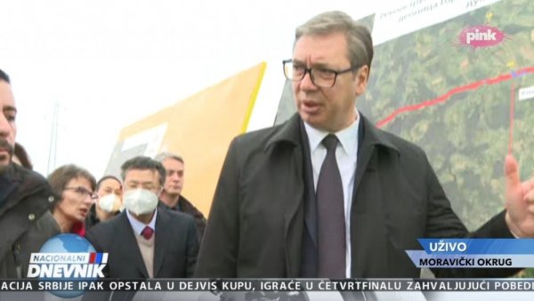 (LIVE) VUCIC IN MORAVIC DISTRICT: Decent and free Serbia will win