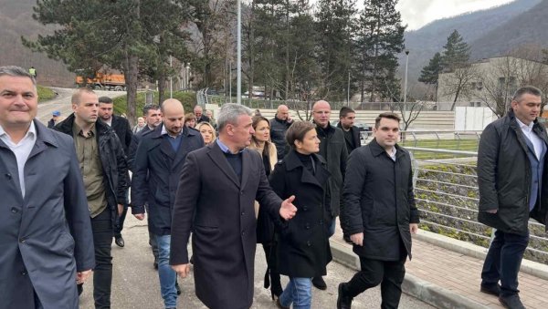 KLISURA THE LEADING TOURIST DESTINATION IN SERBIA: Prime Minister Brnabić visited the works on the reconstruction of Ovčar Banje