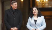ДА СЕ ПОШТУЈУ ДОГОВОРИ СА СРБИЈОМ: Словеначки председник у Приштини, Пахор подржао Отворени Балкан