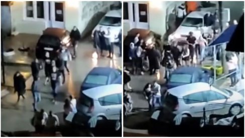 SNIMAK OBRAČUNA U KOSOVSKOJ MITROVICI: Potraga za osobom koja je pucala, tuča nastavljena i u bolnici (VIDEO)