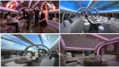 У АВИОНУ И АУТОМОБИЛ: Луфтхансина „суперјахта за пловидбу по небу“ - од просторија за журке, до винског подрума (ВИДЕО)