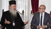 RAKIĆ POSETIO PRIZREN: Ministar obišao Bogosloviju i susreo se sa vladikom raško-prizrenskim Teodosijem