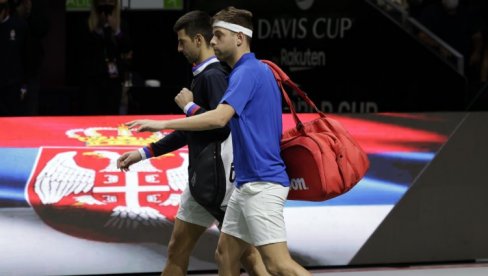 POBEDA POSLE PREOKRETA: Srpski teniser slavio u prvom kolu turnira u Dubaiju