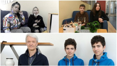 OSNOVCI KOJI SU BUDUĆNOST SRBIJE: Talentovani učenici, članovi pobedničkih timova takmičenja za male programere, gosti nedeljnih Novosti