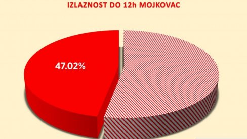 У МОЈКОВЦУ ДО ПОДНЕ ГЛАСАЛО 47,02 ОДСТО: Добра излазност на локалним изборима у Црној Гори
