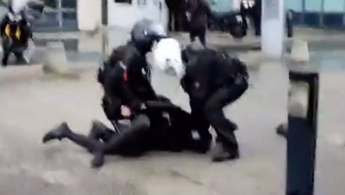 POGLEDAJTE: Akcija policije u Francuskoj tokom protesta (VIDEO)