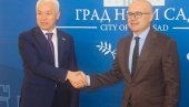 VUČEVIĆ NA VAŽNOM SASTANKU: Gradonačelnik Novog Sada primio ambasadora Republike Kazahstan
