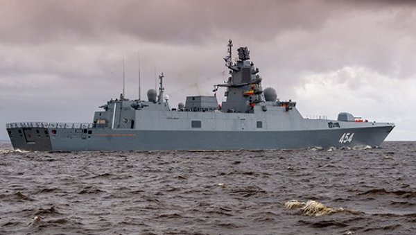 ПУТИН НАЈАВИО - НА СЕБИ ЋЕ НОСИТИ ЦИРКОН: Фрегата Северне флоте „Адмирал Горшков“ спремна за обављање борбених задатака