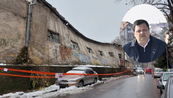 РУШЕ БИВШУ ФАБРИКУ ИМПА: Зид напуштенoг објекта у Милана Узелца биће уклоњен наредних дана