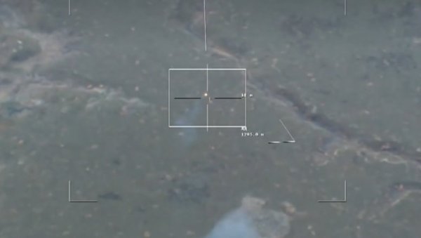 ПОГЛЕДАЈТЕ: Најновији руски дрон Орион разнео мету у парампарчад (ВИДЕО)