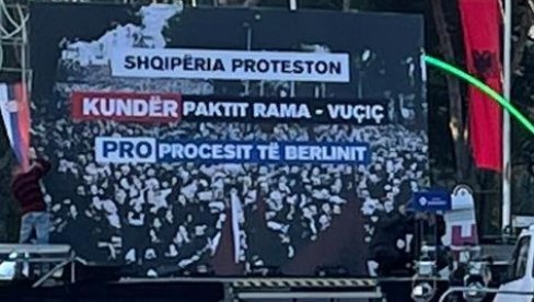 POTVRĐENO PISANJE NOVOSTI: U Tirani ekstremisti spremaju proteste protiv Vučića (FOTO)