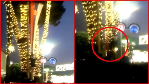 ALBANAC CEPAO SRPSKU TROBOJKU, PAO SA BANDERE! Pogledajte snimak divljanja ekstremista u Tirani (VIDEO)