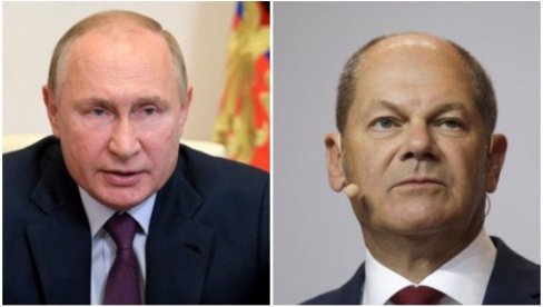 РАЗГОВОР ПРЕКО ТЕЛЕФОНА: Путин обавестио канцелара Шолца о важној информацији за Немачку