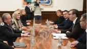 POZDRAVI OD ERDOGANA: Vučić se sastao sa predsednikom Narodne skupštine Turske