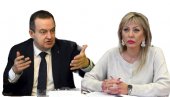 JADRANKA I IVICA U KLINČU: Povišeni tonovi ministarke za evrointegracije i šefa parlamenta na sednici Nacionalnog konventa o EU