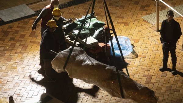 ПАЛА И БОГИЊА ДЕМОКРАТИЈЕ: У Хонгконгу у току уклањање споменика подигнутих у част убијених на Тјенанмену