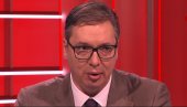 VUČIĆ U PRVOJ TEMI Predsednik Srbije govori o svim najvažnijim temama