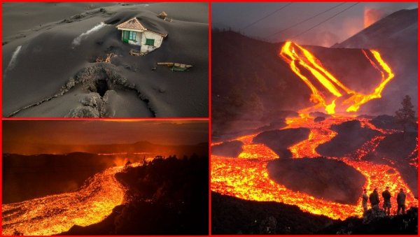 СТРАХОВИТА СИЛА ПРИРОДЕ: Вулканска ерупција затрпала острво, напокон проглашен крај катастрофе (ФОТО)