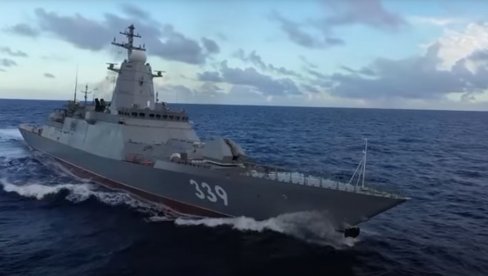POGLEDAJTE - KORVETA REZKI PRESREĆE SUPERSONIČNU KRSTAREĆU RAKETU: Ruska Pacifička flota obavlja testove Japanskog mora (VIDEO)