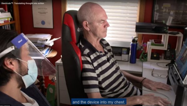 MISLIMA WROTE A MESSAGE ON TWITTER: Australian suffering from ALS communicates with others via brain implant (VIDEO)