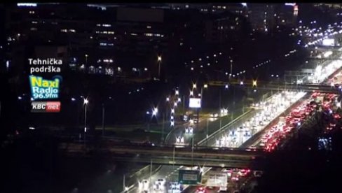 НОВОГОДИШЊИ КОЛАПС: Закрчење на ауто-путу Милош Велики у оба смера, хаос у Београду (ФОТО)