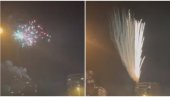 СЛАВЉЕ ВЕЋ ПОЧЕЛО: Погледајте спектакуларан традиционални ватромет у блоку 45 (ВИДЕО)