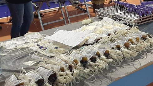 U VRANJU: Prva akcija dobrovoljnog davanja krvi u 2022. godini u Zdravstvenom centru