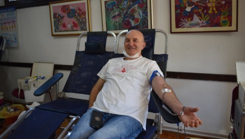 SLOBODAN DAO KRV 170 PUTA: Humani Kikinđanin rekorder Srbije u dobrovoljnom davanju krvi