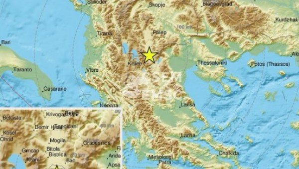 ЧЕТИРИ НОВА ПОТРЕСА: Наставило да подрхтава тло након снажног земљотреса на граници Македоније и Грчке
