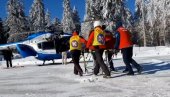 SNIMAK DRAME NA KOPAONIKU: Helikopter po prvi put u medicinskoj akciji, spasen teško povređen skijaš (VIDEO)