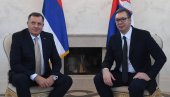 USPEH U SAVETU BEZBEDNOSTI: Dodik - Stavovi Srbije konkretniji i jasniji nego ikada do sada