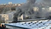 ИМТ ГОРЕО ЗБОГ ПИКАВЦА? Полиција испитује узрок пожара у напуштеном погону фабрике на Новом Београду