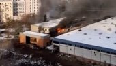 ГОРИ ИМТ: Пожар у фабрици на Новом Београду