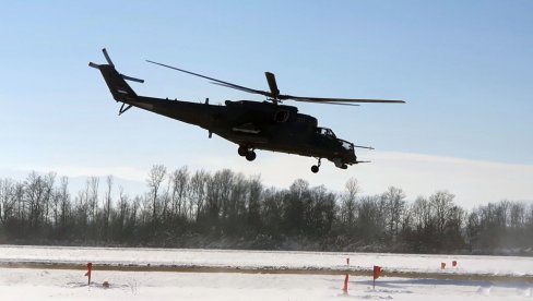 ОНИ ЋЕ ЧУВАТИ НАШЕ НЕБО: Летачка обука на хеликоптерима у 98. ваздухопловној бригади (ФОТО)