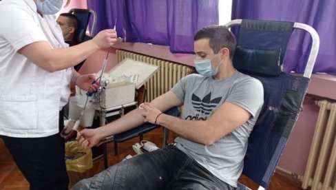 КРВ ДАЛО 74 БЕЛОЦРКВАНА: Успешна акција Завода за трансфузију крви Војводине