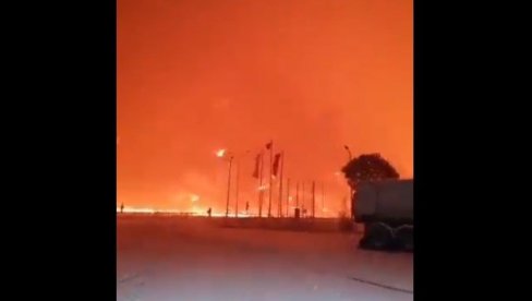 UZBUNA U TURSKOJ: Eksplozija prekinula protok u naftovodu (VIDEO)